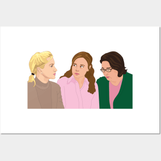 The Office Angela Pam Phylis Posters and Art